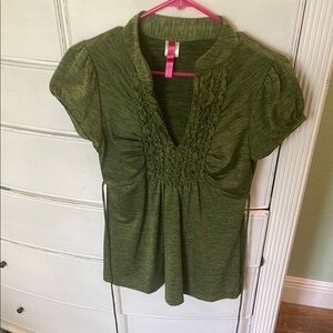 Green Women's Top